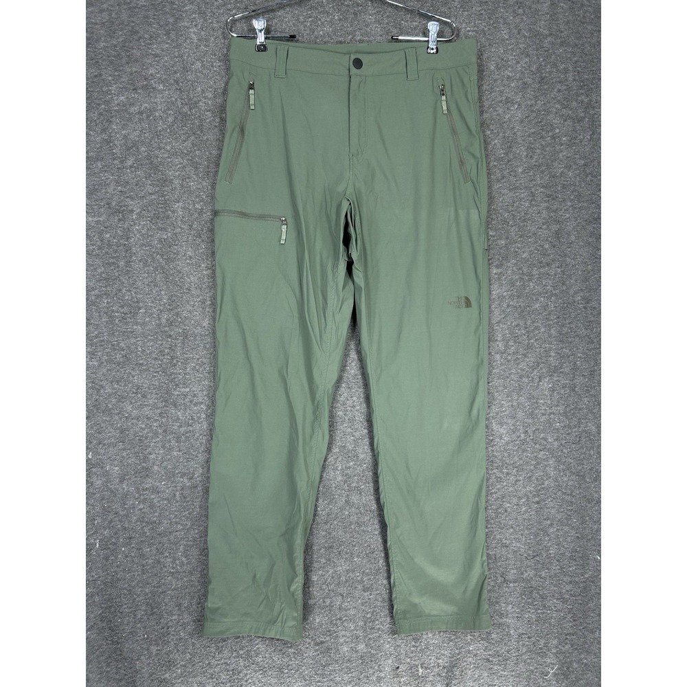 The North Face Pants Mens 34x32 Green Flashdry Vented Retrac Tech III NF0A7V3B